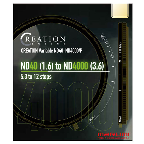 マルミ CREATION VARIABLE ND40-ND4000/P 77mm 《納期約3ヶ月》