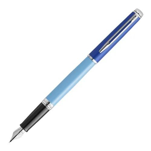 WATERMAN 万年筆 F メトロポリタン エッセンシャル ブルーCT 2180128 【正規品】