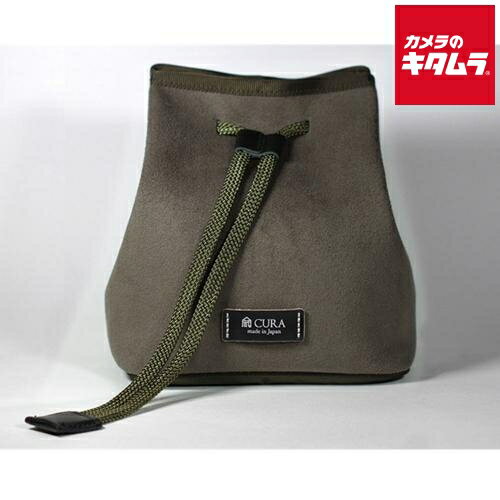 CURA CCPSー100 カメラポシェット グレーカーキ 《納期未定》