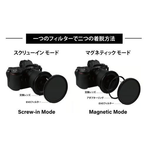カメラのキタムラのH&Y EVO ストリークフィルター 67mm ピンク ESP67｜アングル3