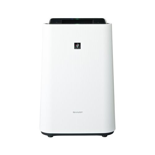 シャープ プラズマクラスター7000 加湿空気清浄機 KC-S50-W ホワイト 花粉低減 薄型 おすすめ畳数〜13畳 リビング 寝室 新生活