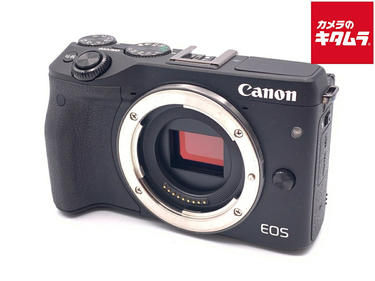 【中古】 【良品】 キヤノン EOS M3 ボディ ブラック 【ミラーレス一眼】