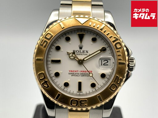 【中古】 【良品】 ロレックス(ROLEX) ヨットマスター ホワイト 68623 ステンレス/イエローゴールド 【1年保証】 【中古】 【良品】 ロレックス(ROLEX) ヨットマスター ホワイト 68623 ステンレス/イエローゴールド 【1年保証】