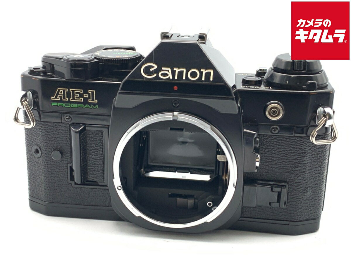 【中古】 【難あり品】 キヤノン AE-1P ボディ ブラック 【フィルムカメラ】