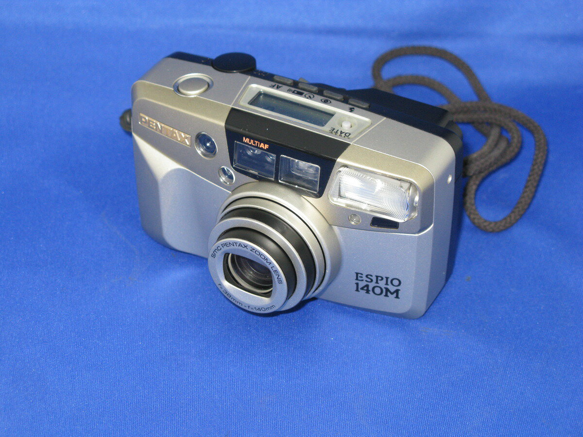 【中古】 【並品】 ペンタックス ESPIO 140M シルバー 【フィルムカメラ】