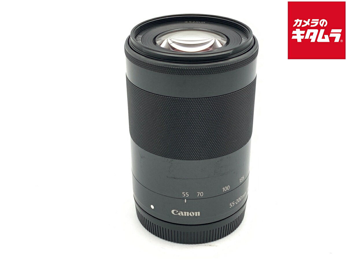 【良品】【美品】Canon 望遠ズームレンズ EF-M55-200ISSTM キヤノンの望遠レンズ EF-M55-200mm F4.5-6.3 IS STM 実写レビュー