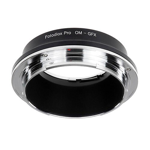 Fotodiox OM35-GFX マウントアダプター[レンズ側：オリンパスOM ボディ側：フジフイルムG] 《納期約2－3週間》 2