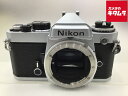 【中古】 【難あり品】 ニコン FE ボディ シルバー 【フィルムカメラ】