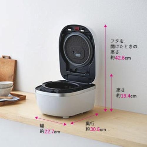 タイガー 圧力IH炊飯器 炊きたて ご泡火炊き JPD-G060-WGオーガニックホワイト [3....
