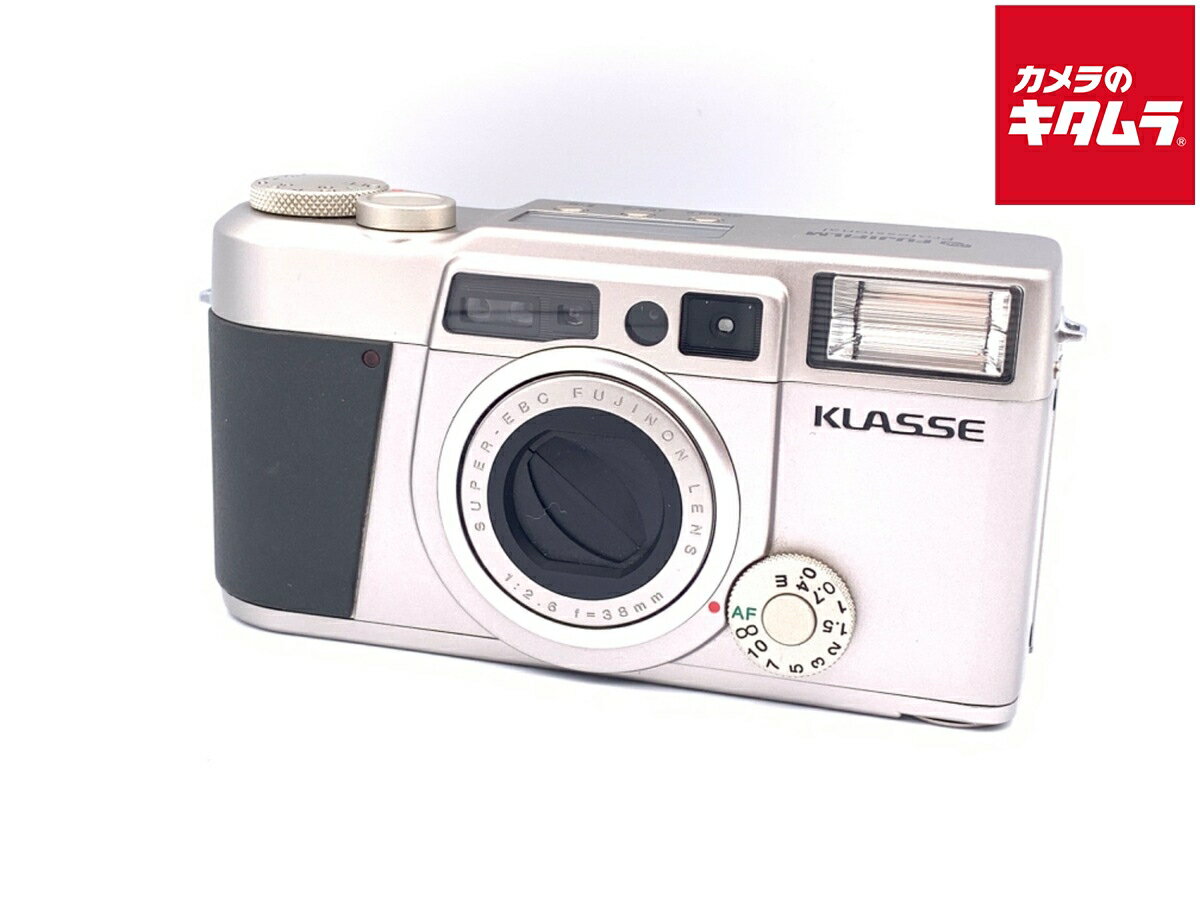 【中古】 【並品】 フジフイルム KLASSE　シルバー 【フィルムカメラ】
