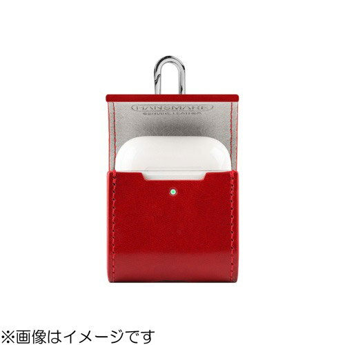 ロア・インターナショナル HAN18166AP ITALY LEATHER CASE for AirPods 無線充電対応 レッド 《納期未定》 3