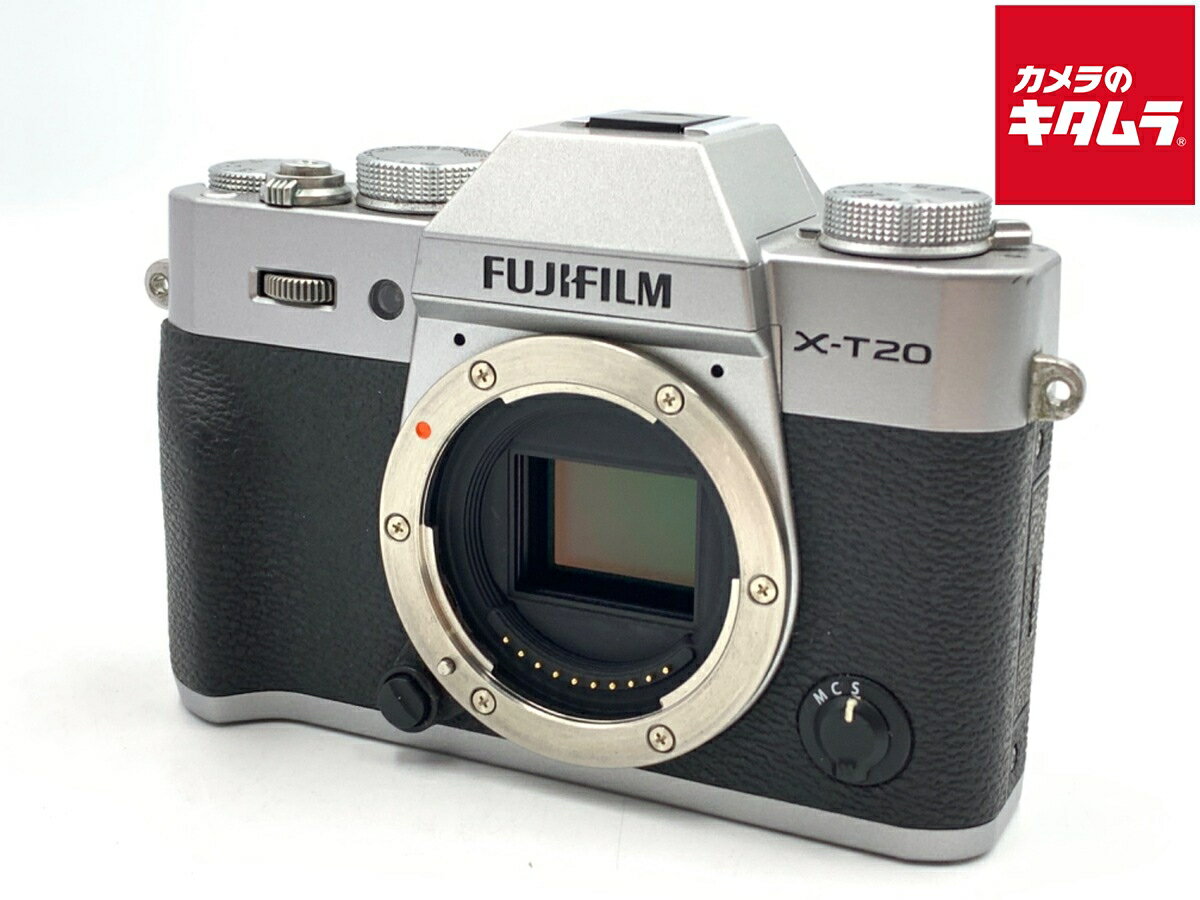 乐天商城 - 【中古】 【並品】 フジフイルム X-T20 ボディ シルバー 【ミラーレス一眼】