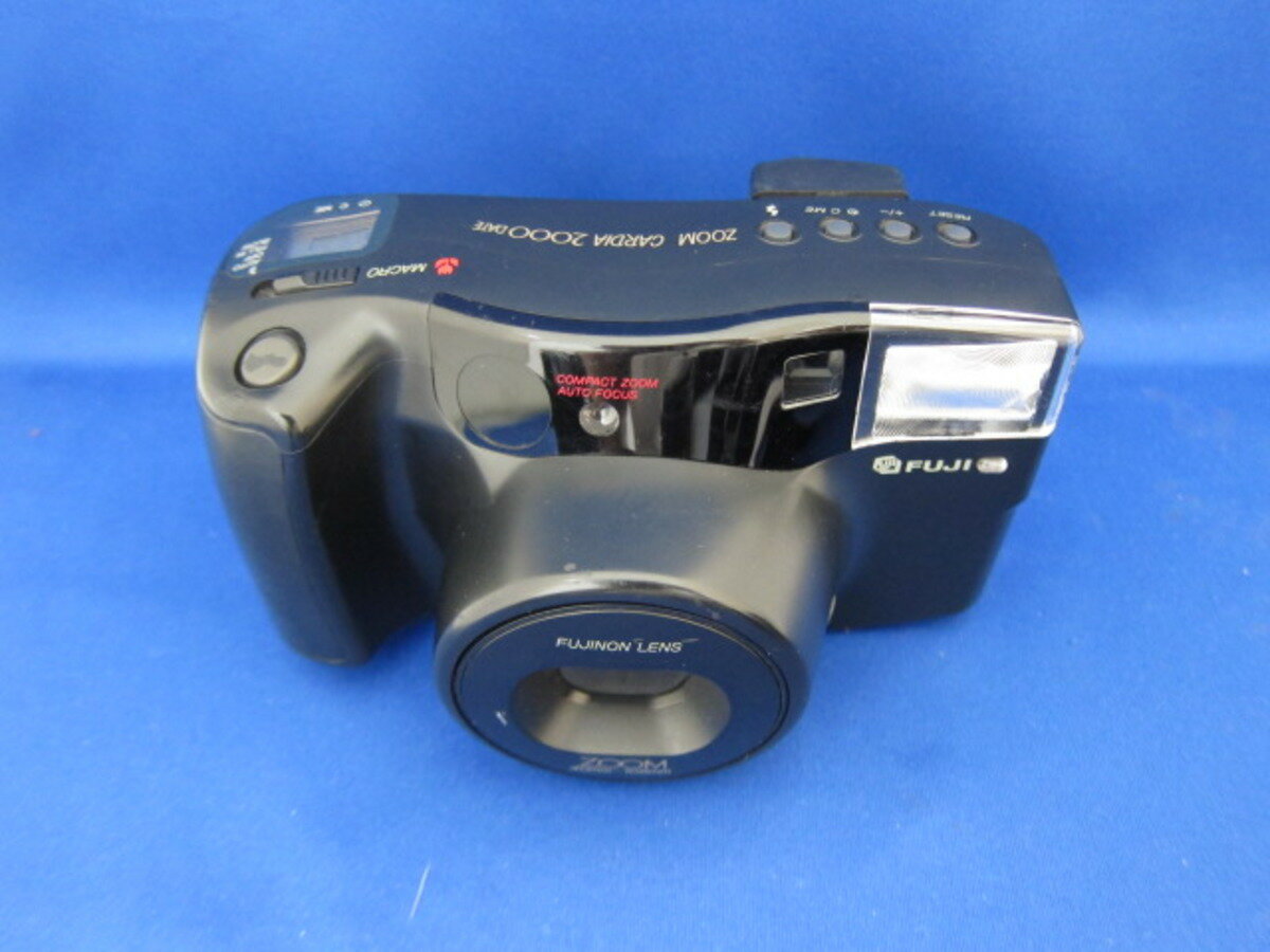 【中古】 【並品】 フジフイルム ZOOM CARDIA 2000デート W/ストロボ 【フィルムカメラ】