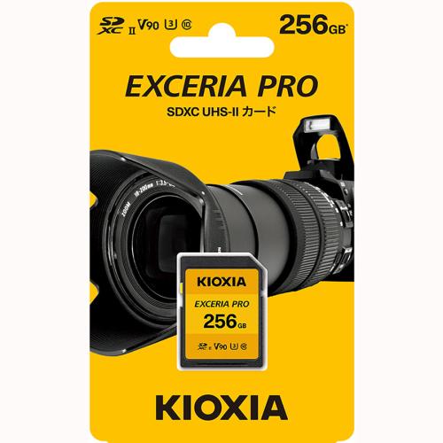 キオクシア KSDXU-A256G EXCERIA PRO SDXC UHS-II メモリカード 256G 《納期未定》
