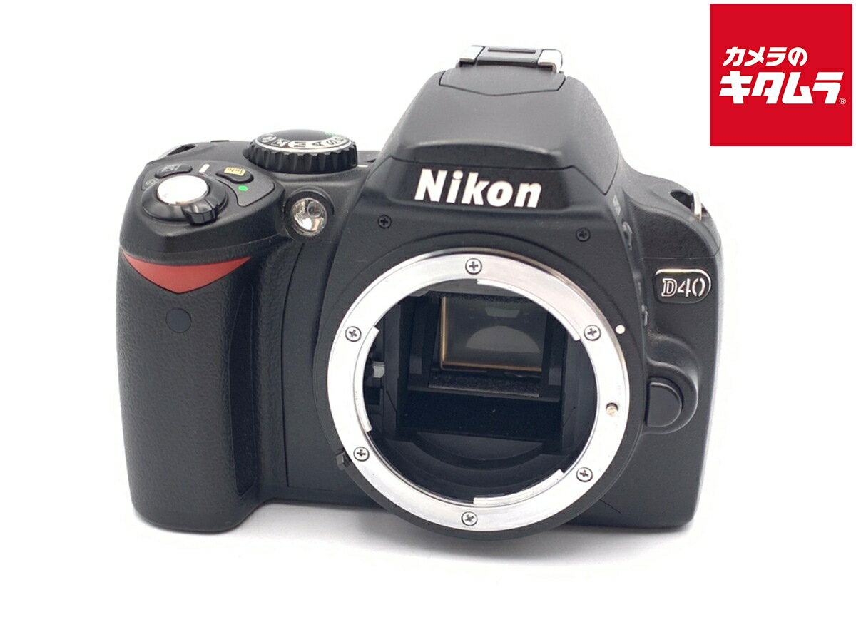 【中古】 【並品】 ニコン D40 ブラ�