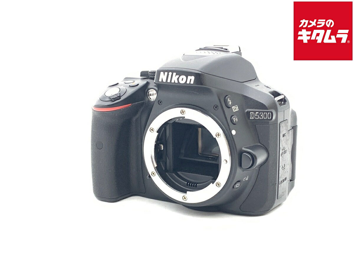 【中古】 【並品】 ニコン D5300 ボディ ブラック 【デジタル一眼レフ】