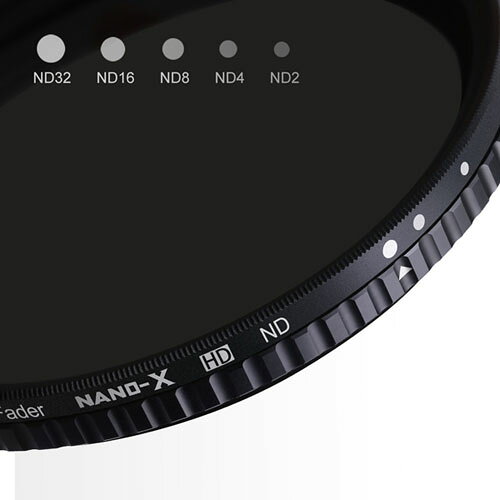 K&F Concept KF-86NDX2-32 バリアブルNDフィルター 《納期約2－3週間》