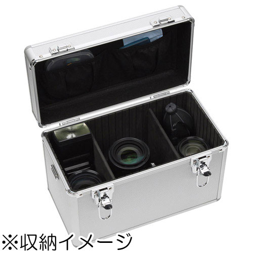 ハクバ ALC-AC02-M アルミケース ボックス M