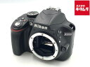 【中古】 【並品】 ニコン D3300 ボディ ブラック 【デジタル一眼レフ】