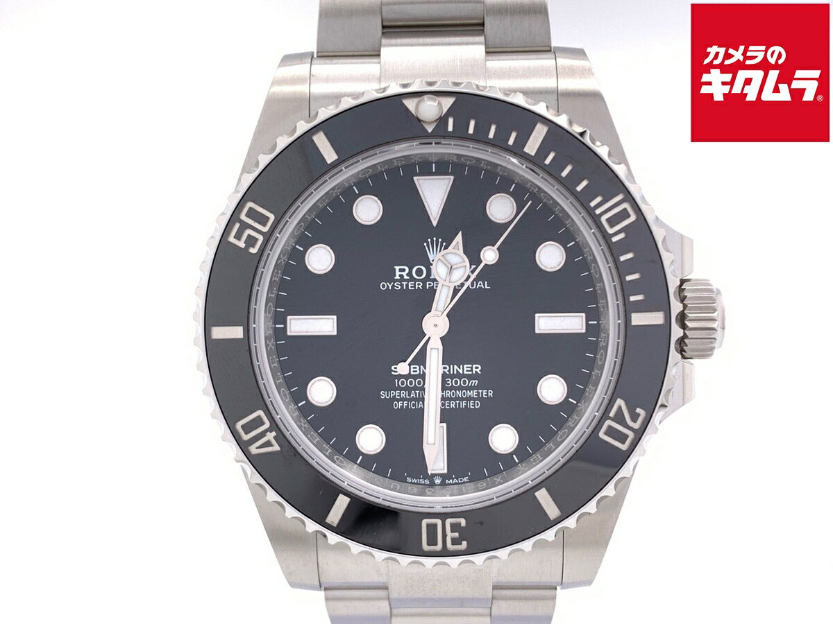 【中古】 【美品】 ロレックス(ROLEX) サブマリーナー ブラック 124060 ステンレス...
