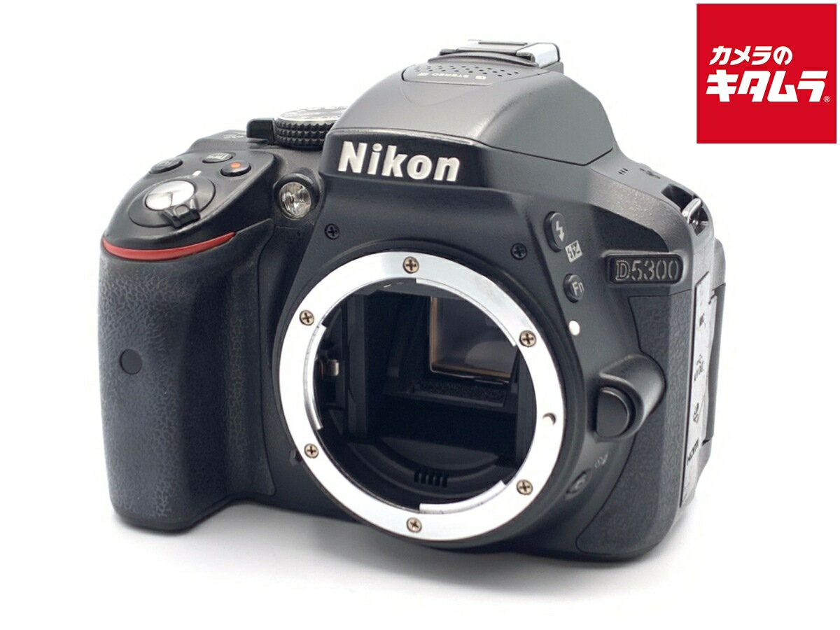 【中古】 【並品】 ニコン D5300 ボディ ブラック 【デジタル一眼レフ】