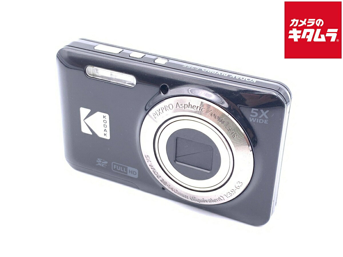 數位照相機 - 【中古】 【良品】 コダック PIXPRO FZ55 ボディ ブラック 【コンパクトデジタルカメラ】