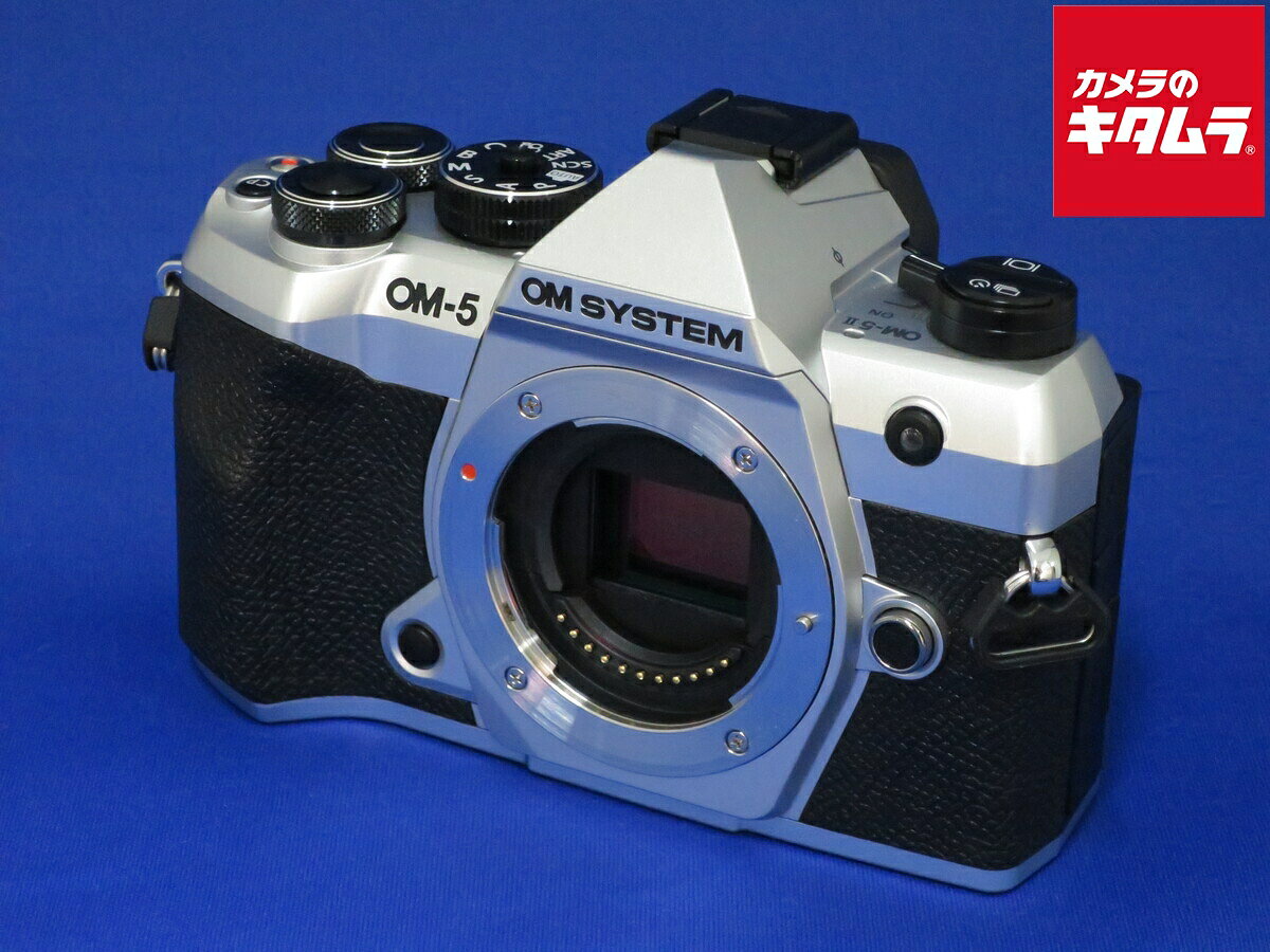 【中古】 【良品】 OM SYSTEM OM-5 Mark II ボディ シルバー 【ミラーレス一眼 ...