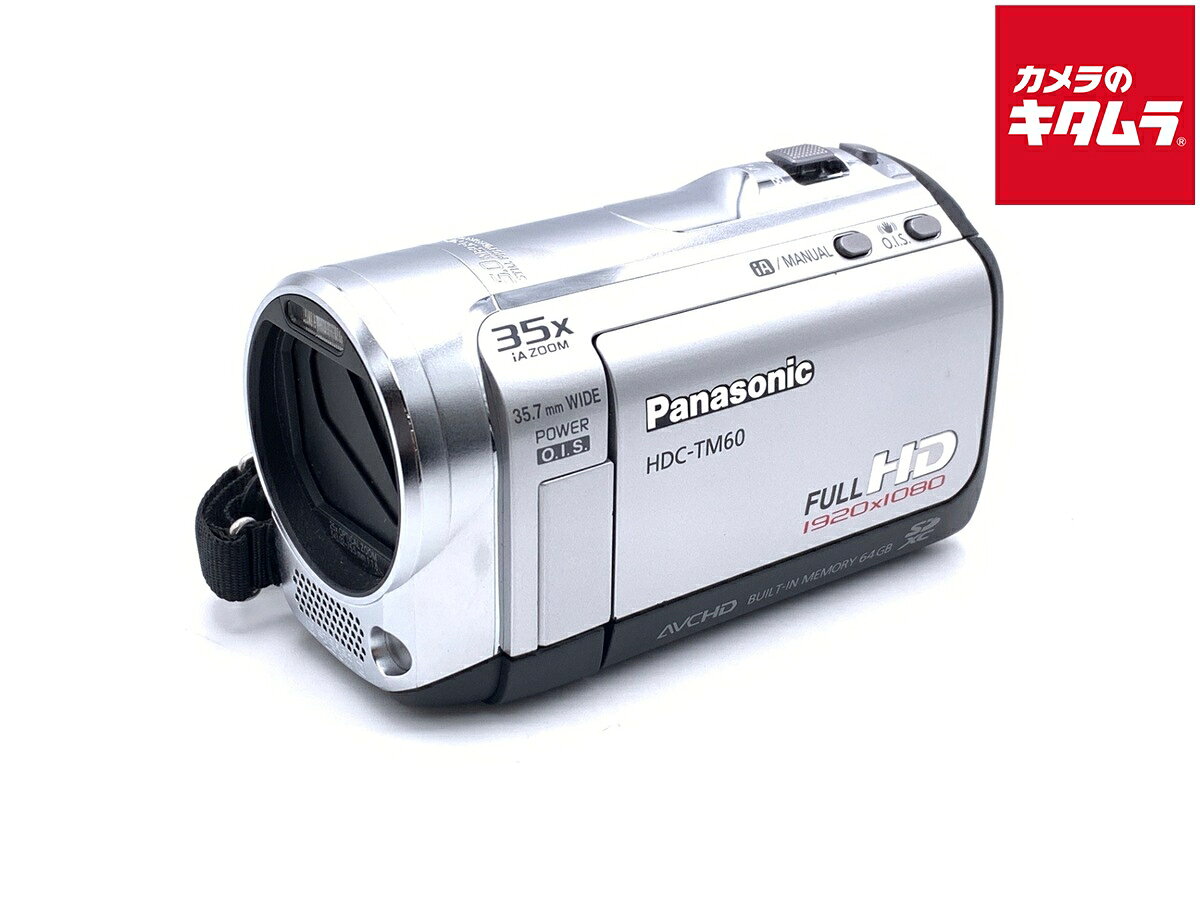 【中古】 【難あり品】 パナソニック HDC-TM60-S 【デジタルビデオカメラ】