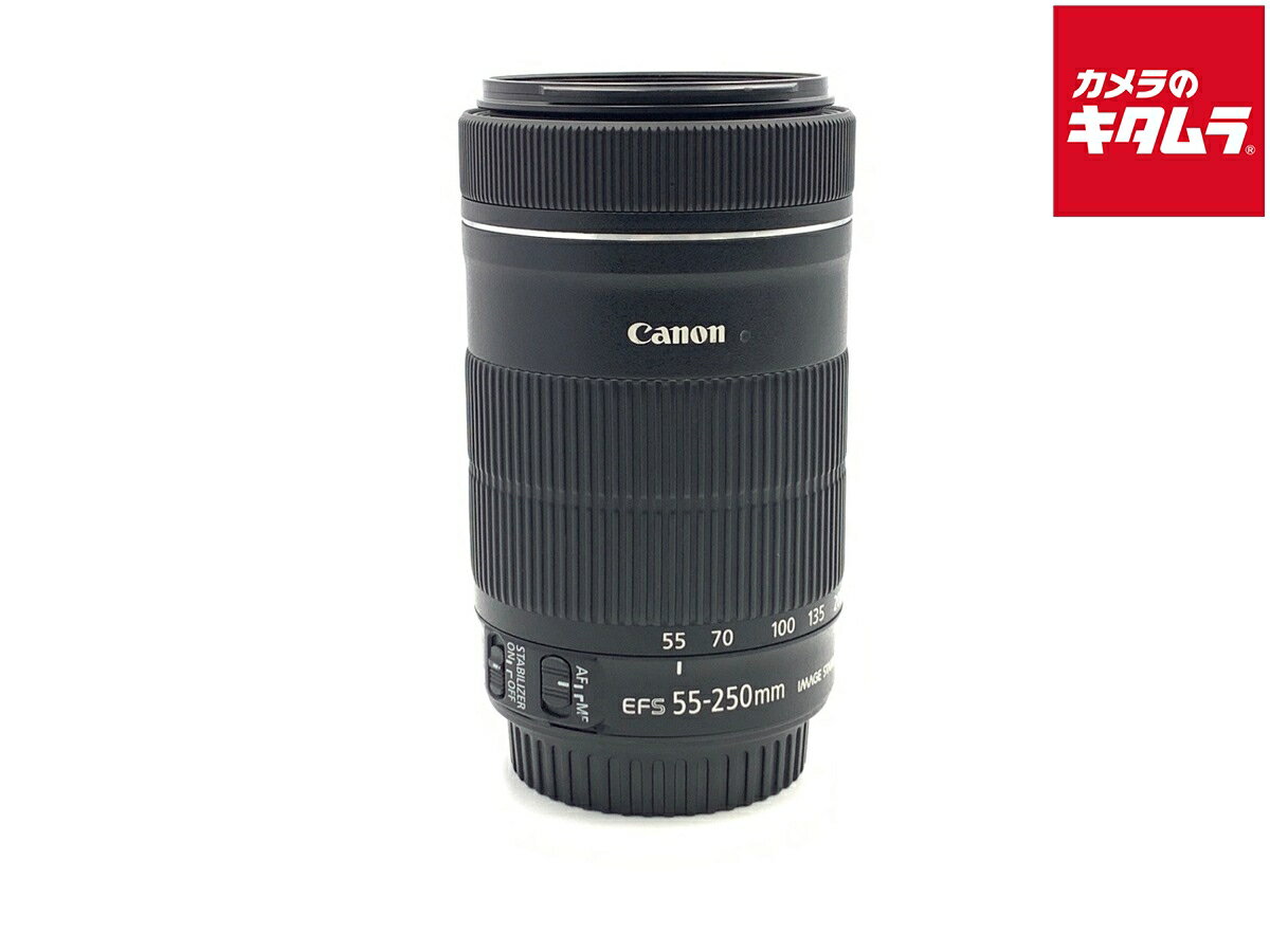 美品】Canon EF-S55-250F4-5.6 IS STM レンズ 【公式通販】