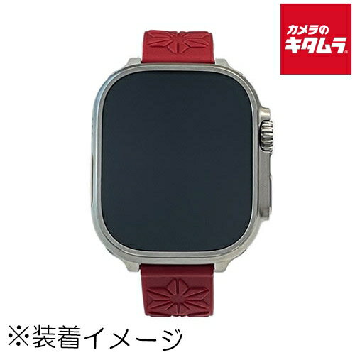 KAORU KBaL001T KAORU-band Apple Watch用 Lサイズ レッド/椿の香り KAORU KBaL001T KAORU-band Apple Watch用 Lサイズ レッド/椿の香り
