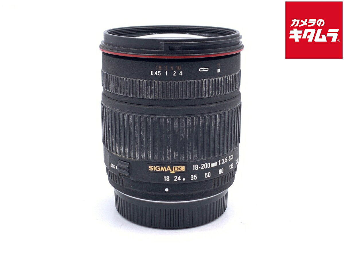 シグマ 18-200mm F3.5-6.3 DC デジタル専用 ペンタックス用 シグマ