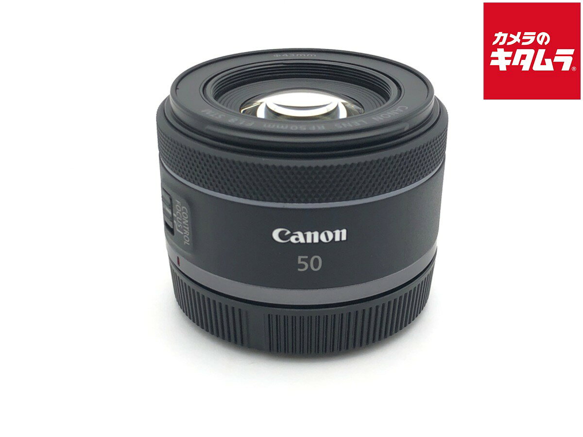 canon キャノン RF50mmF1.8STM 箱、プロテクター付 canon キャノン