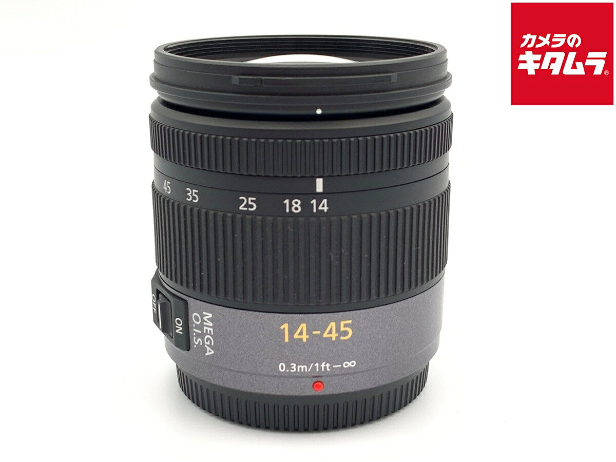 【中古】 【良品】 パナソニック LUMIX G VARIO 14-45mm/F3.5-5.6 ASPH./MEGA O.I.S [H-FS014045] 【交換レンズ】