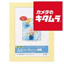 ナカバヤシ Digio カラーVカットマットダイシ イエロー DGVM-A4-Y