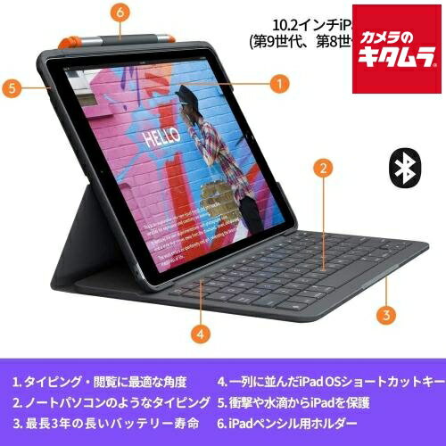 楽天市場】ロジクール slim folio pro ik1173の通販