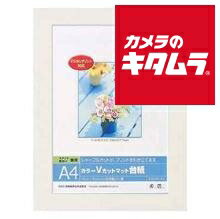 ナカバヤシ Digio カラーVカットマットダイシ ホワイト DGVM-A4-W