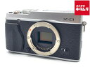 【中古】 【並品】 フジフイルム X-E1 ボディ シルバー 【ミラーレス一眼】