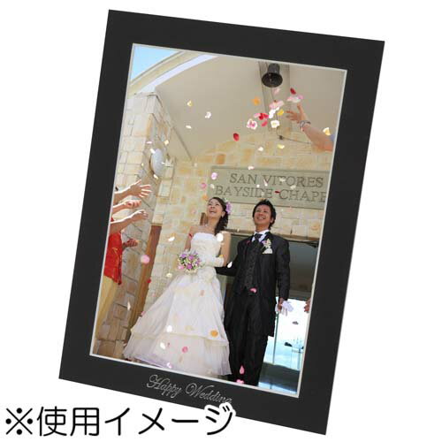 チクマ 13230-1 UclidマットWedding A4縦 ブラック