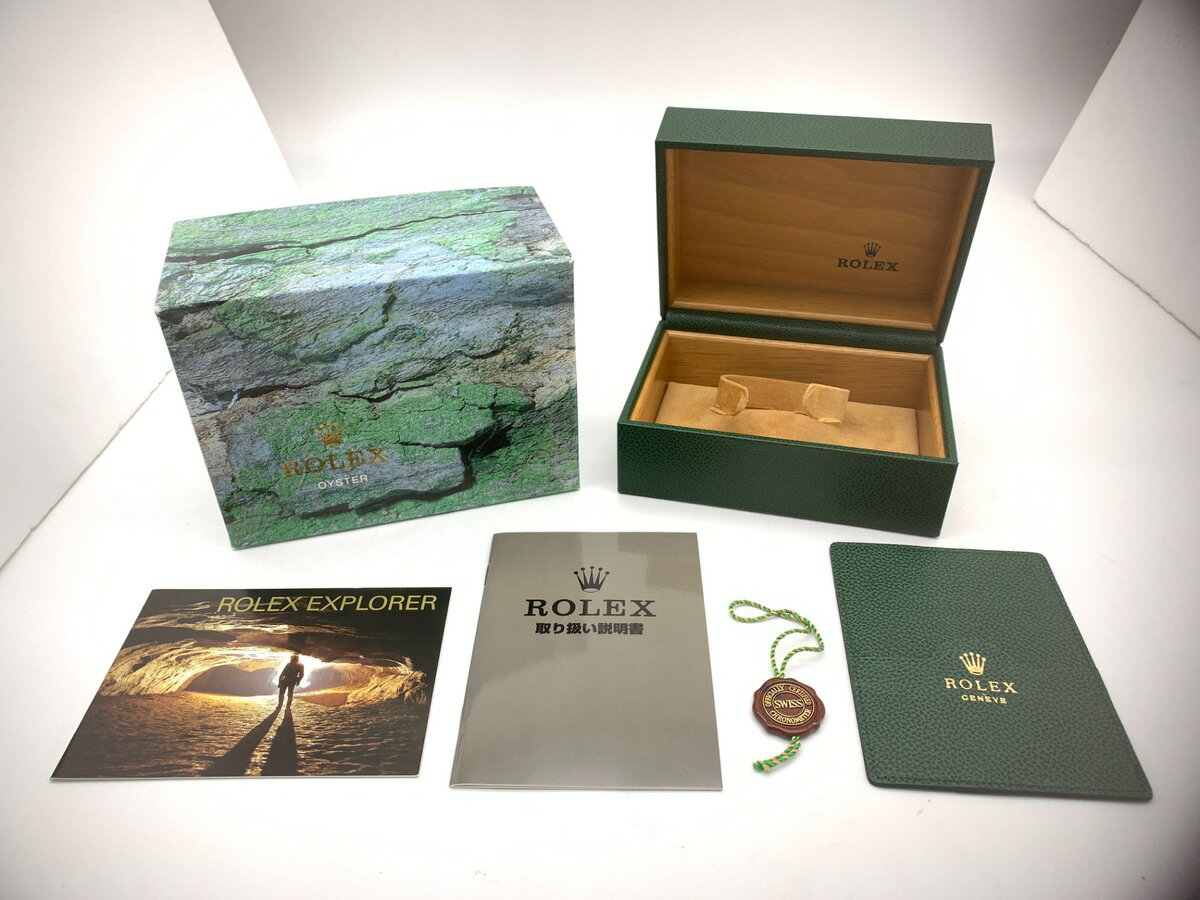 【中古】 【良品】 ロレックス(ROLEX) エクスプローラーII ブラック 16570 ステンレス 【1年保証】