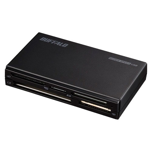 バッファロー BSCR500U3BK カードリーダー / ライター ブラック 《納期約1-2週間》 バッファロー BSCR500U3BK カードリーダー / ライター ブラック 《納期約1-2週間》