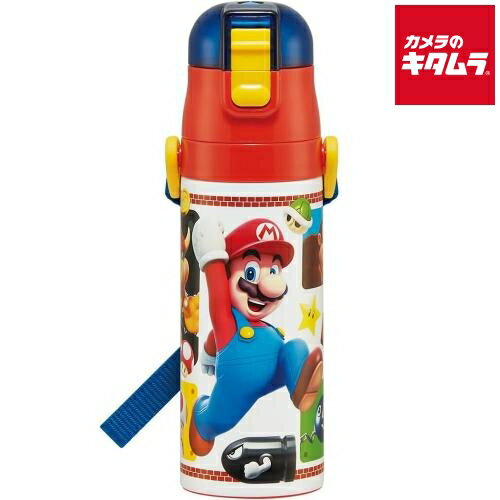 Other - スケーター 超軽量ダイレクトステンレスボトル SDC4 スーパーマリオ 23 470ml 《納期約2週間》