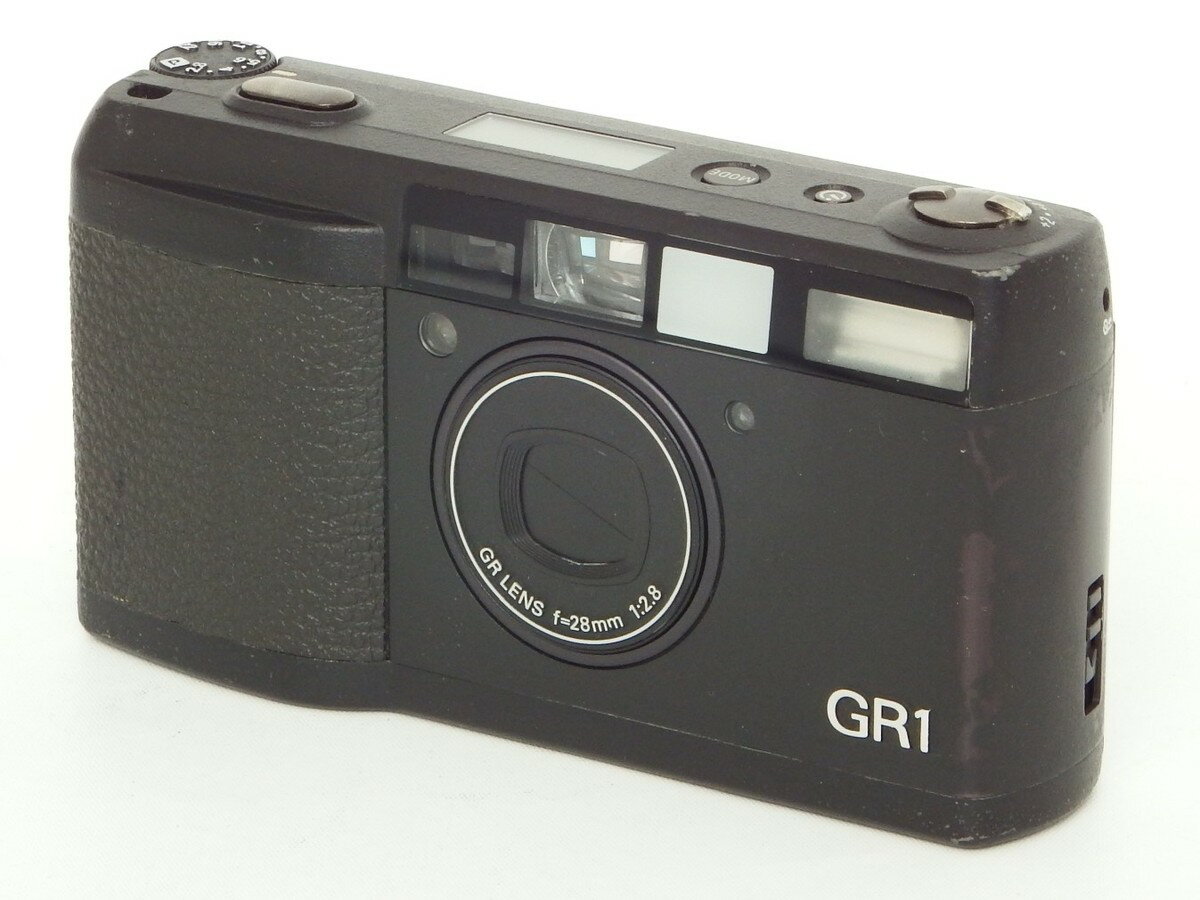 【中古】 【難あり品】 リコー（RICOH）GR1 デート (28/2.8)ブラック 【フィルムカメラ】