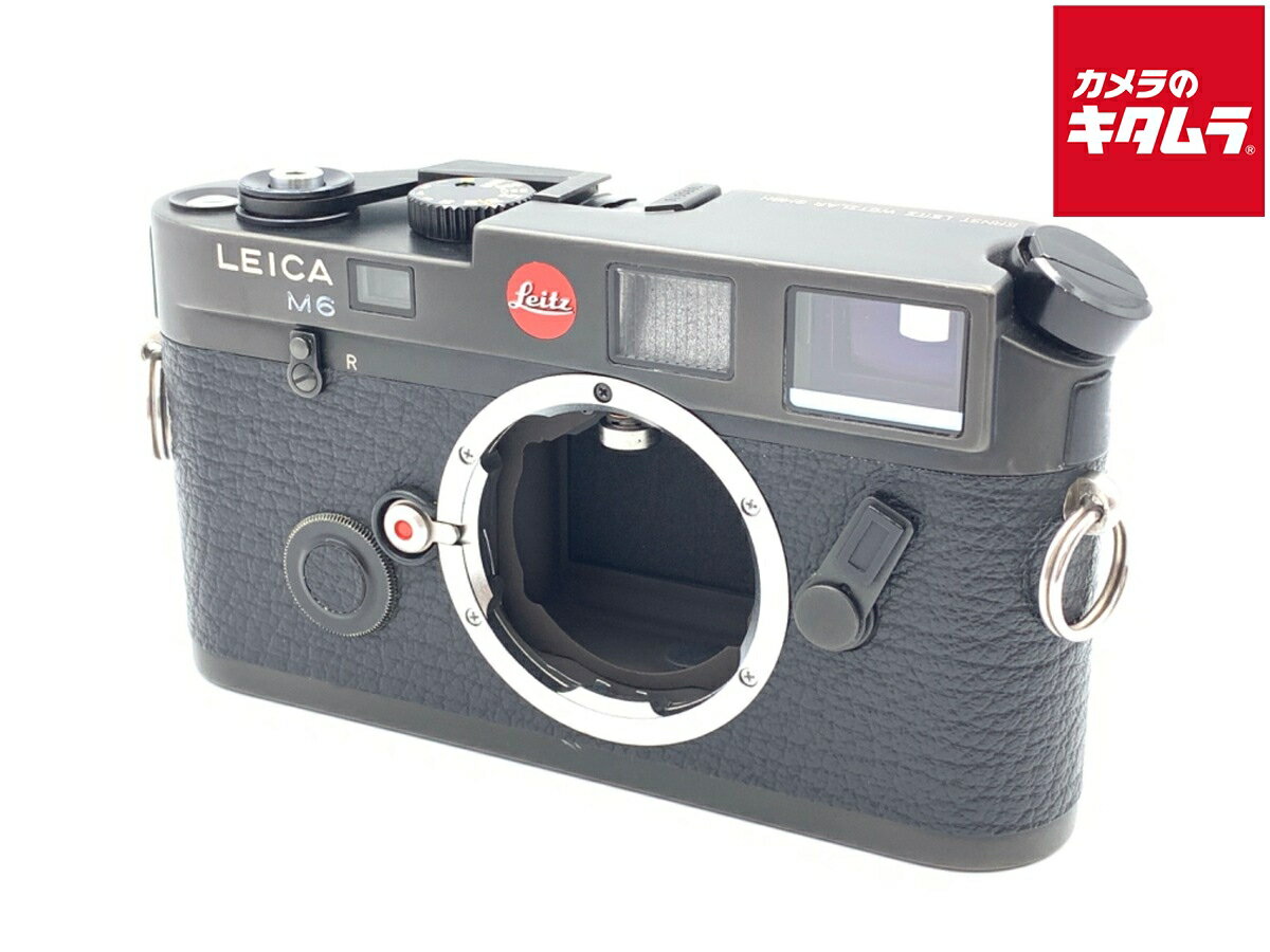 【中古】 【並品】 ライカ ライカ M6NonTTL LEITZ WETZLAR 刻印 ブラック 【フィルムカメラ】