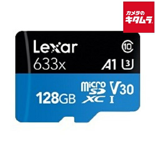 レキサー LSDMI128BB1JP633A microSDXCカード 128GB 633x UHS-I U3 レキサー LSDMI128BB1JP633A microSDXCカード 128GB 633x UHS-I U3