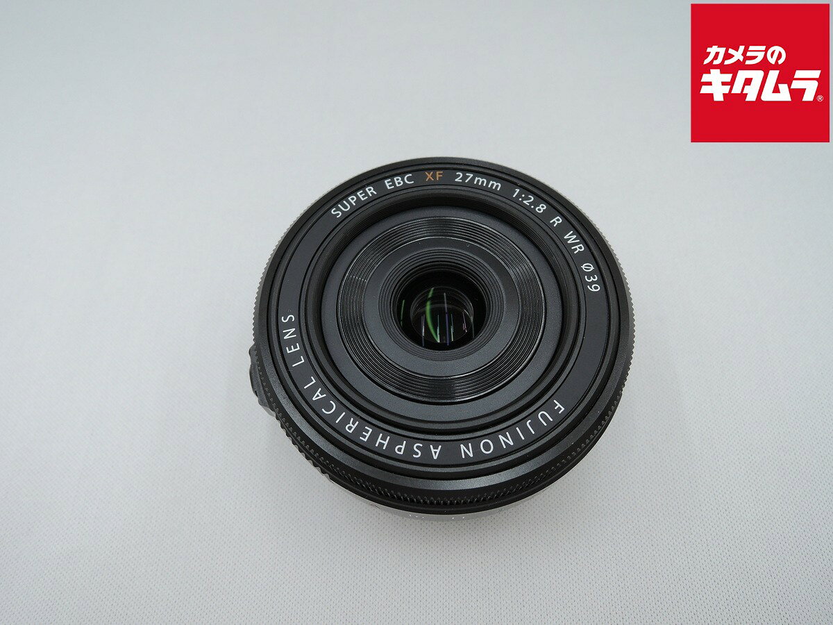 【美品・返品保証】FUJIFILM XF27mmF2.8 R WR シルバー 美品・返品保証】FUJIFILM XF27mmF2.8 R WR シルバー 美品・返品保証