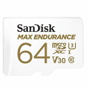 サンディスク SDSQQVR-064G-JN3ID MAX Endurance高耐久カード 64GB 《納期約2－3週間》