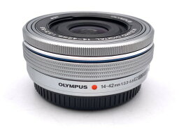 【中古】 【並品】 オリンパス M.ZUIKO DIGITAL ED 14-42mm F3.5-5.6 EZ シルバー 【交換レンズ】 【6ヶ月保証】