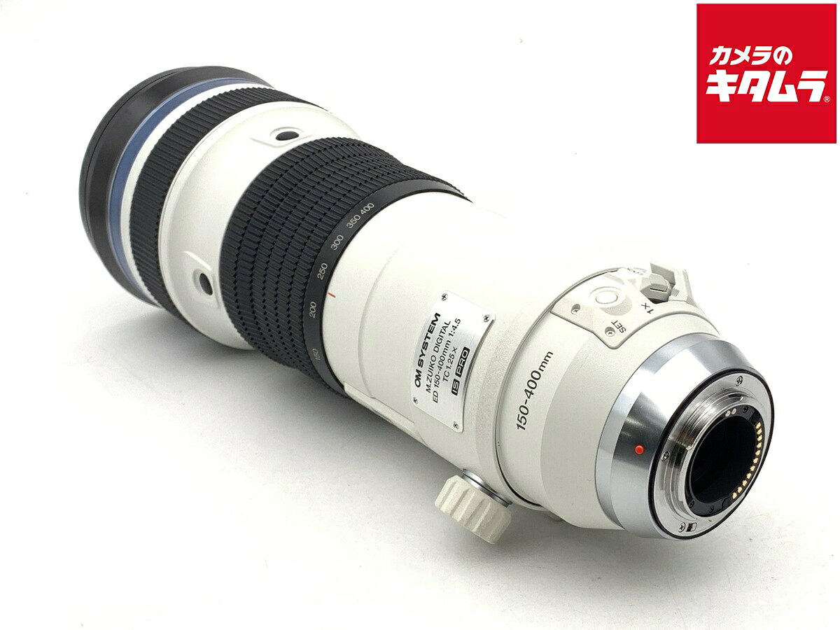 【中古】 【並品】 OM SYSTEM M.ZUIKO DIGITAL ED 150-400mm F4.5 TC1.25x IS PRO 【交換レンズ】 【6..
