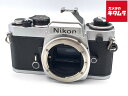 【中古】 【難あり品】 ニコン FE ボディ シルバー 【フィルムカメラ】