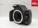 【中古】 【難あり品】 キヤノン EOS Kiss Digital X ボディ ブラック 【デジタル一眼レフ】